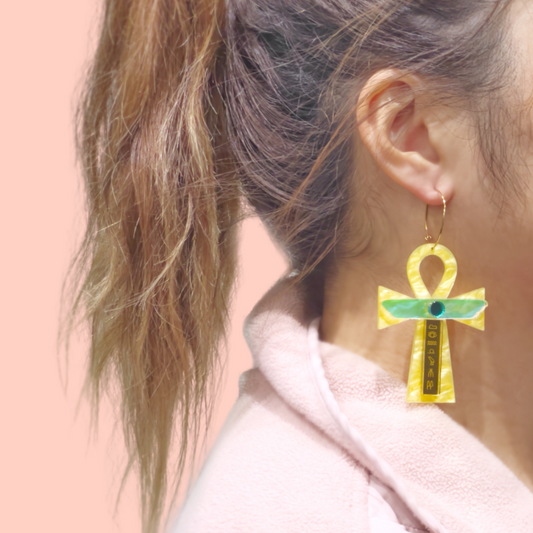 Egyptian Ankh earrings