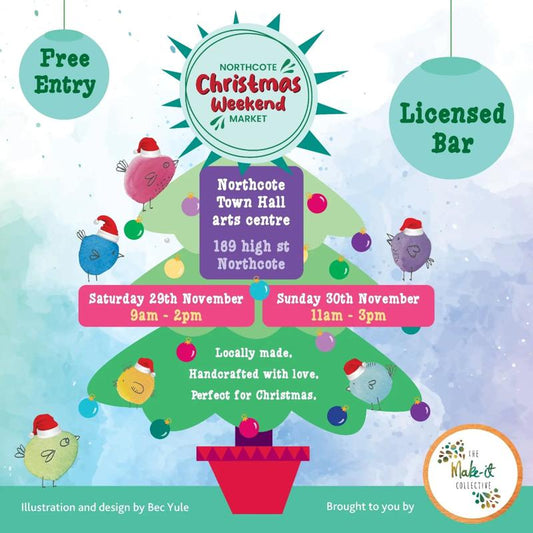 Kuppi and Bear at the Northcote Christmas Weekend Market!