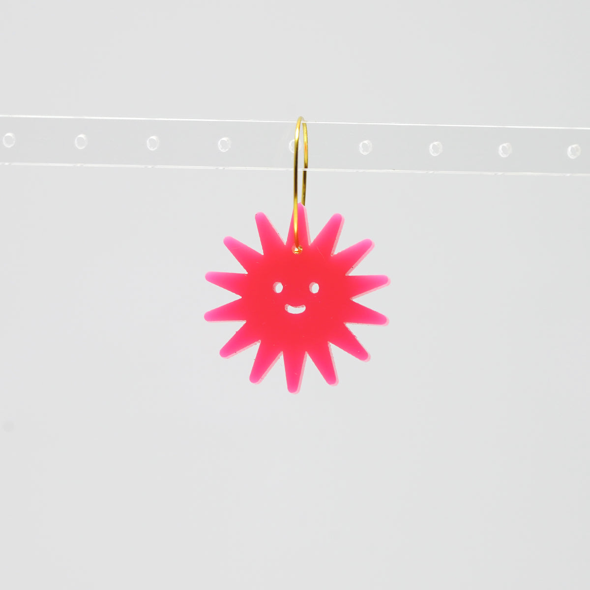 Acrylic Little Star Creature earrings