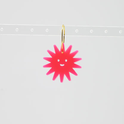 Acrylic Little Star Creature earrings