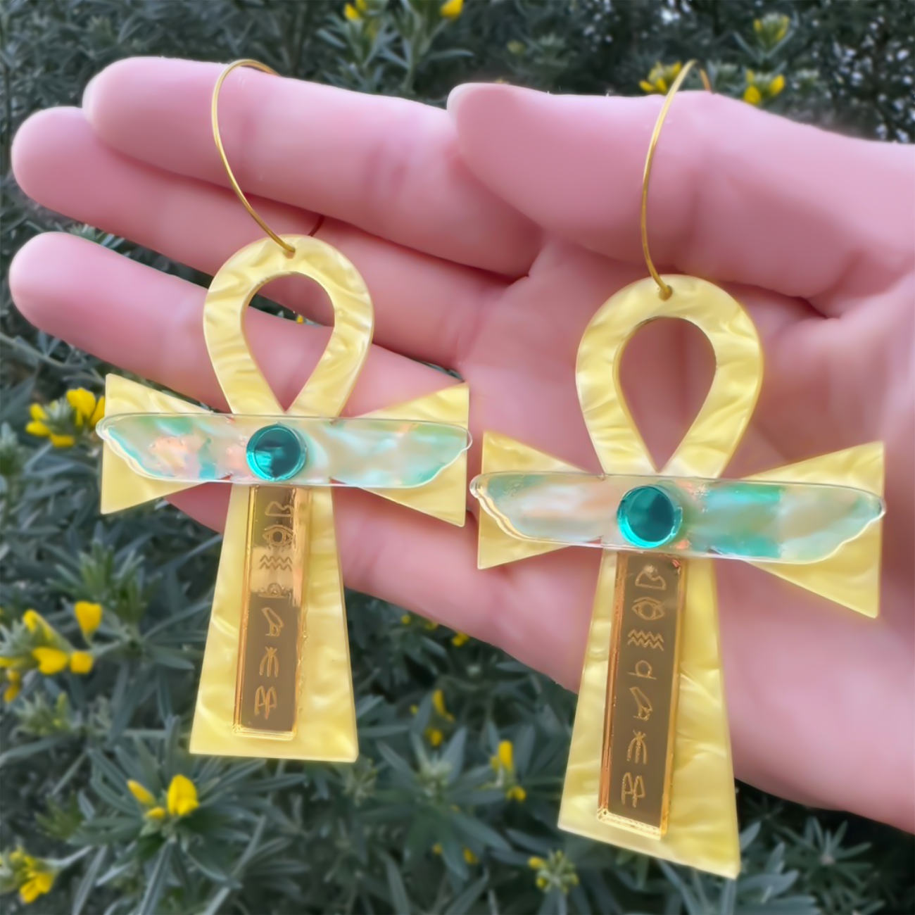 Egyptian Ankh earrings