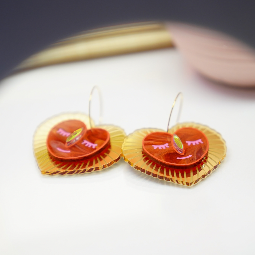 Sacred Heart Earrings