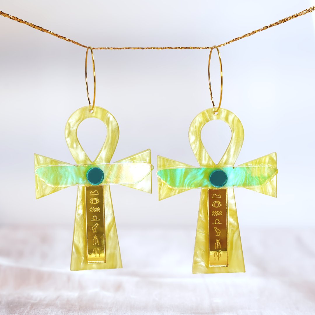 Egyptian Ankh earrings