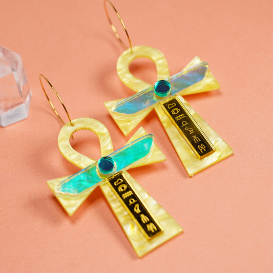 Egyptian Ankh earrings