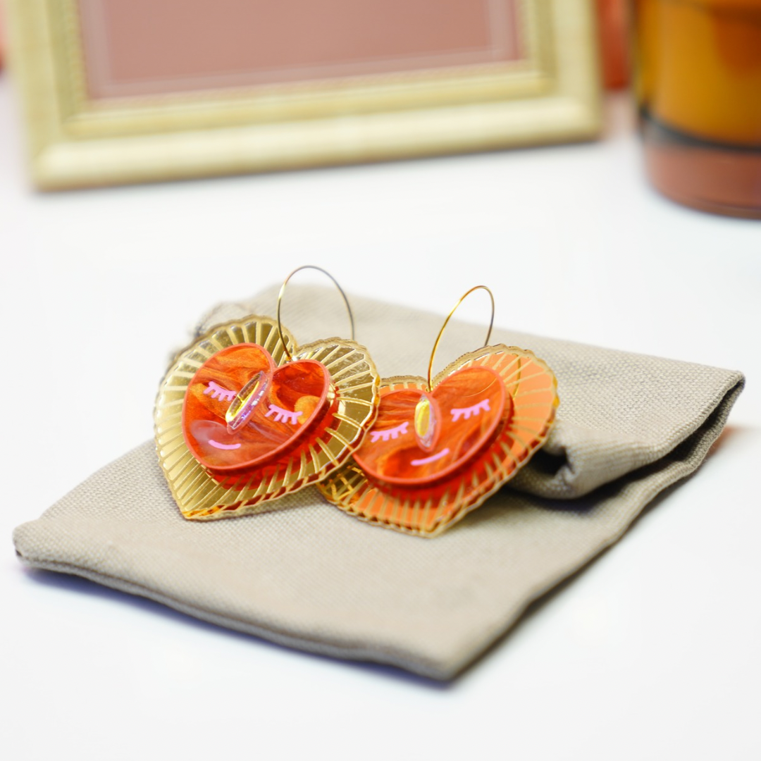 Sacred Heart Earrings