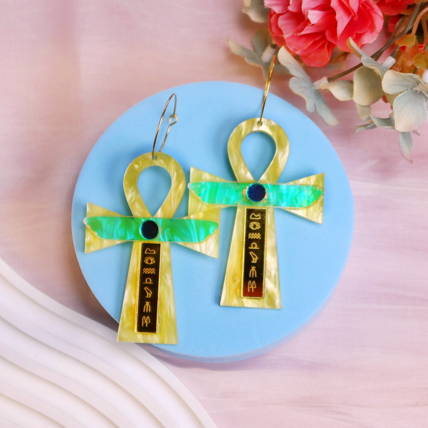 Egyptian Ankh earrings