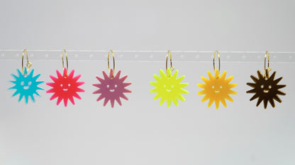 Acrylic Little Star Creature earrings