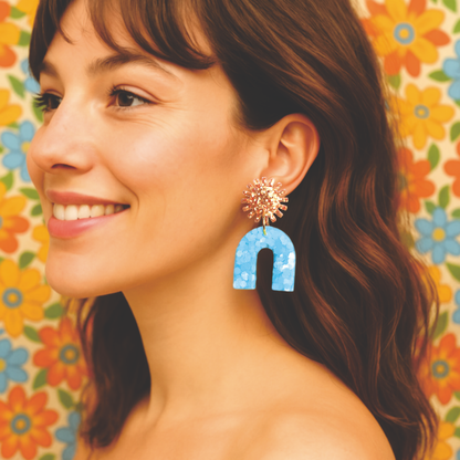 Resin Sunshine magic earrings
Kuppi and Bear