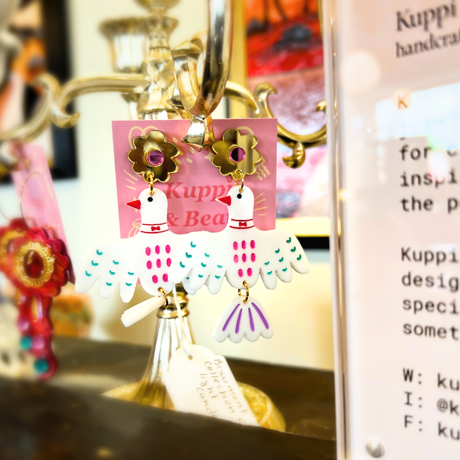 Kuppi & Bear jewellery displayed at Zetta's Pantry in Brunswick