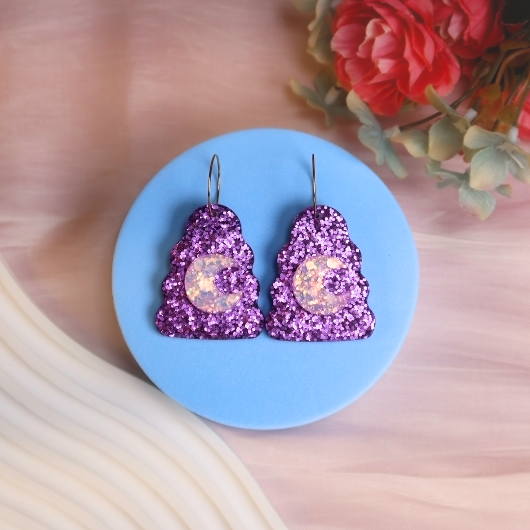 Moon witch earrings