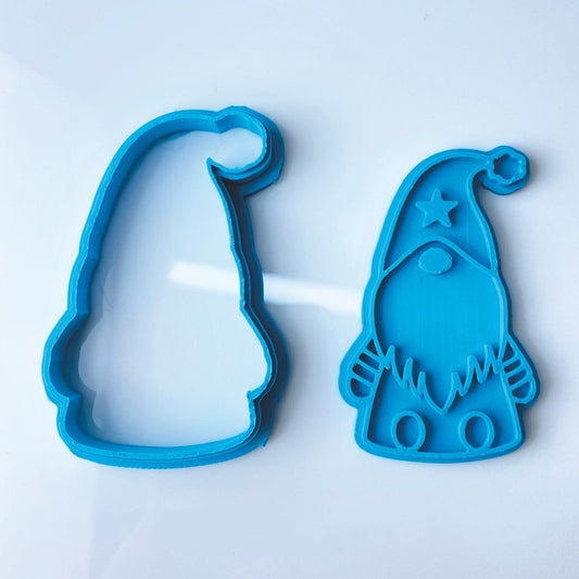 Christmas Tomte embossing cookie cutter and stamp